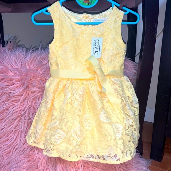 Yellow dress for toddler